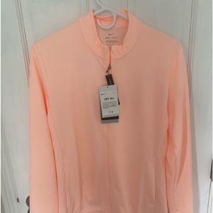 Peach Nike Golf jacket. NWT.